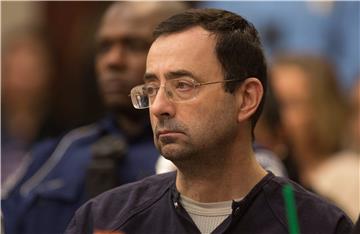 (FILE) USA NASSAR SENTENCING