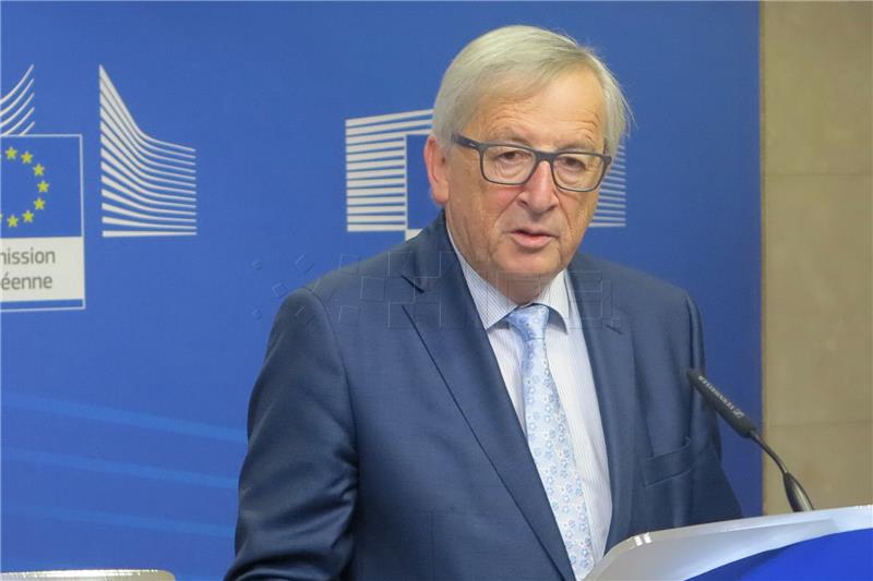 Juncker calls for resolving Croatia-Slovenia border dispute