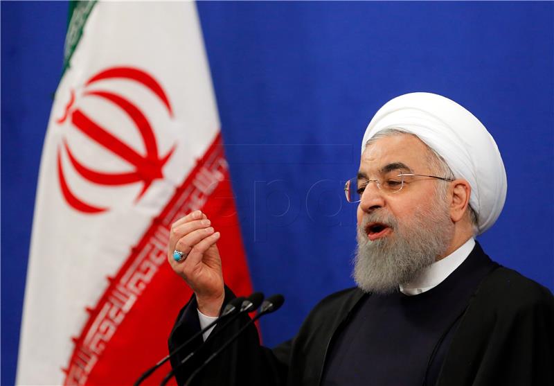 IRAN ROUHANI PRESS CONFERENCE