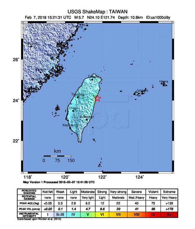 TAIWAN EARTHQUAKE