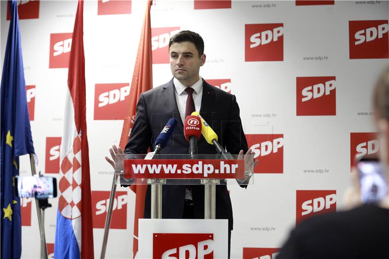 SDP settles to pay debt from Zagreb mayor's election campaign