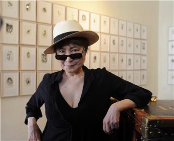 (FILE) ITALY ART YOKO ONO BIRTHDAY