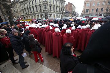  Prosvjed "Sluškinje ustaju za ratifikaciju Istanbulske konvencije"