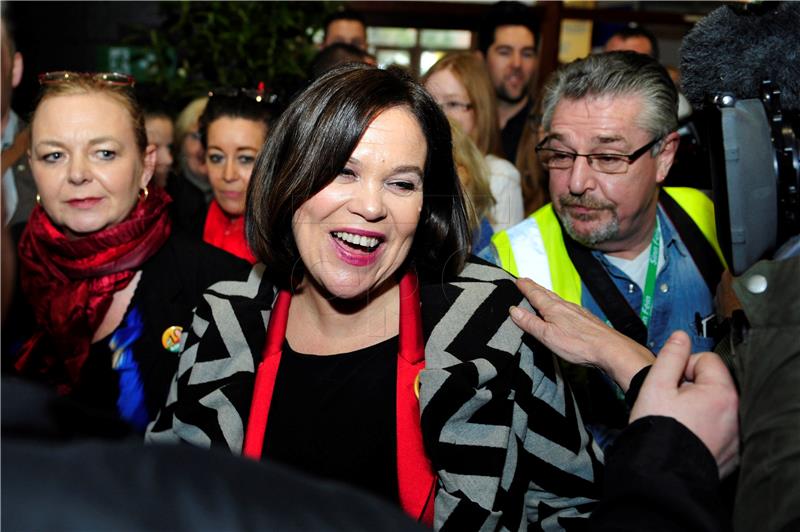 (FILE)  BRITAIN NORTHERN IRELAND PARTY SINN FEIN