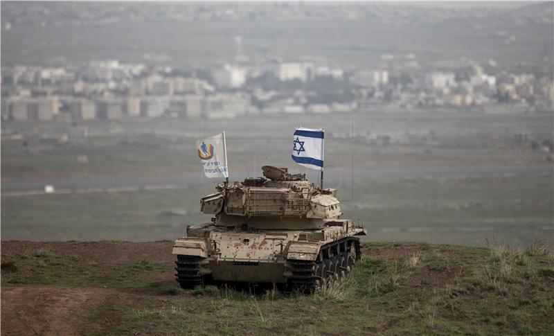 ISRAEL SYRIA BORDER CONFLICT