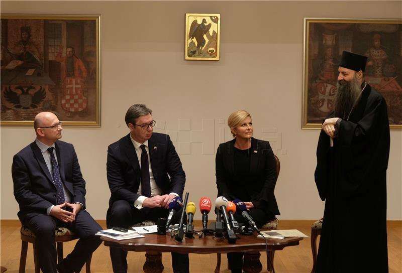 Serb dignitary: Vucic's visit brave step in normalising two peoples' relations 