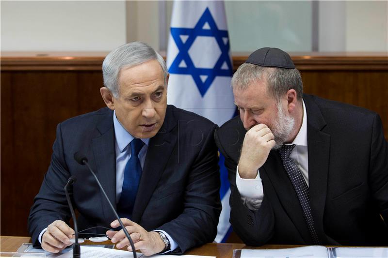 (FILE) ISRAEL POLITICS GOVERNMENT CORRUPTION CASES