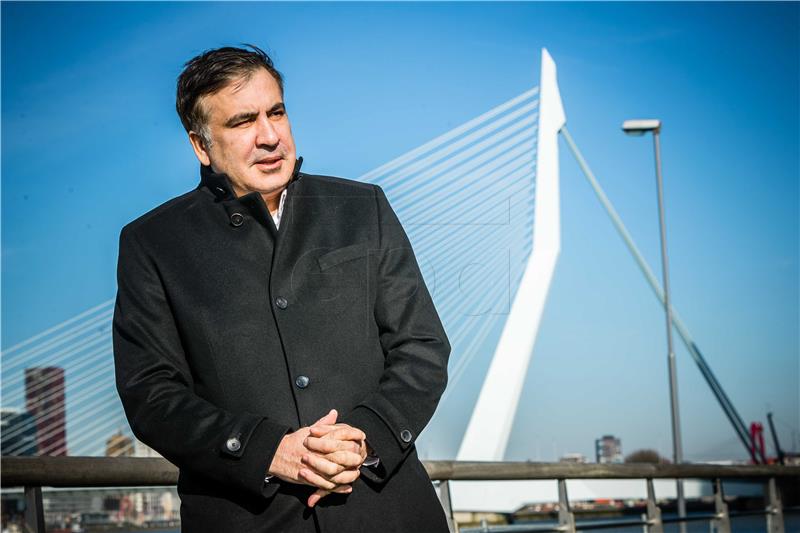 NETHERLANDS GEORGIA SAAKASHVILI