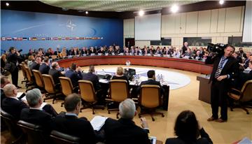 BELGIUM NATO DEFENSE MINISTERS COUNCIL