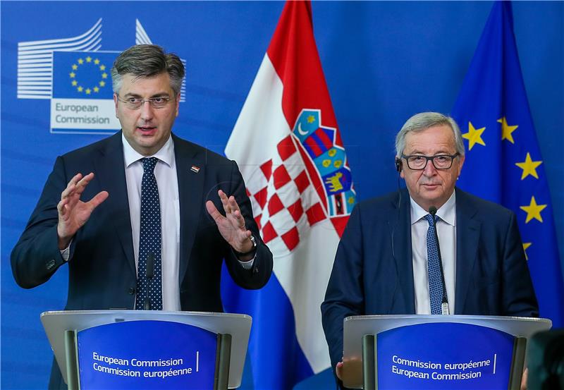 Juncker nahvalio Hrvatsku i kaže da je već sada spremna za predsjedanje EU-om