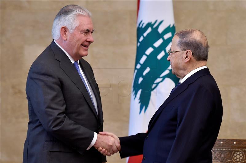 Tillerson u Bejrutu u jeku napetosti zbog granice