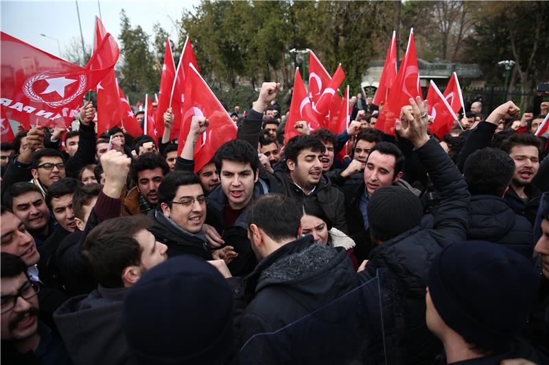 TURKEY USA DIPLOMACY PROTEST