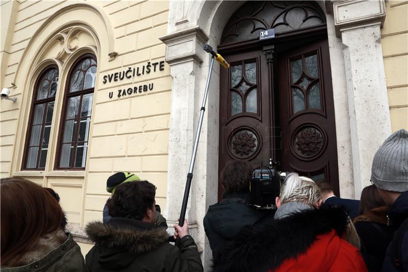 Sjednica Senata Sveučilišta u Zagrebu