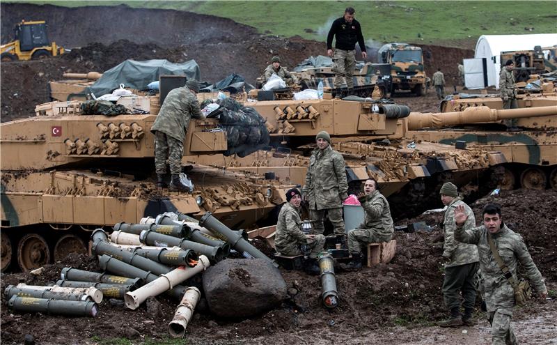 YPG tvrdi da je turska vojska plinom napala selo u sirijskoj pokrajini Afrinu