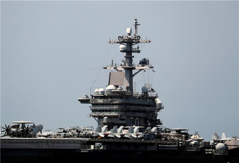 PHILIPPINES USS AIRCRAFT CARRIER CARL VINSON