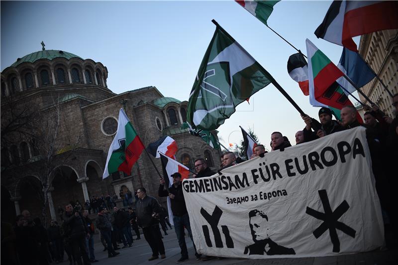 BULGARIA NATIONALISTS MARCH