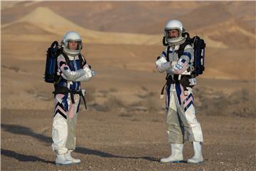 ISRAEL ASTRONAUTS SIMULATED MISSION