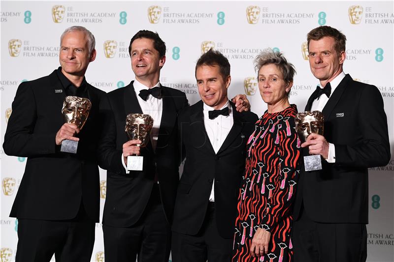 BRITAIN BAFTA AWARDS 2018