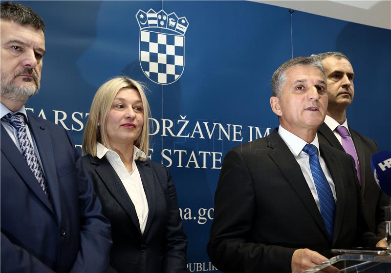 Konferencija za novinare ministra državne imovine