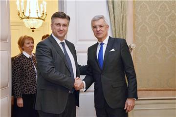 Premijer Plenković razgovarao sa slovačkim ministrom o hrvatskom predsjedanju EU-om