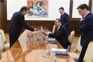 Beograd: Vučić s predstavnicima hrvatske nacionalne manjine