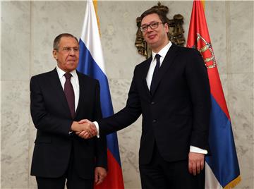 Lavrov i Vučić pohvalno o odnosima Rusije i Srbije, Moskva pozdravlja napore Beograda na putu ka EU-u