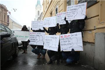 Prosvjed Zelene akcije ispred Gradske skupštine