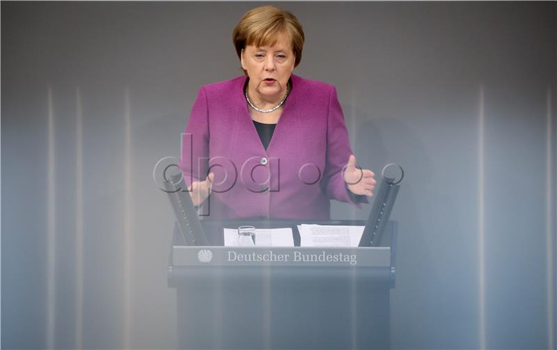 Bundestag session in Berlin