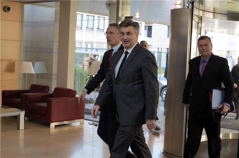 Plenković se sastao s Stoltenbergom