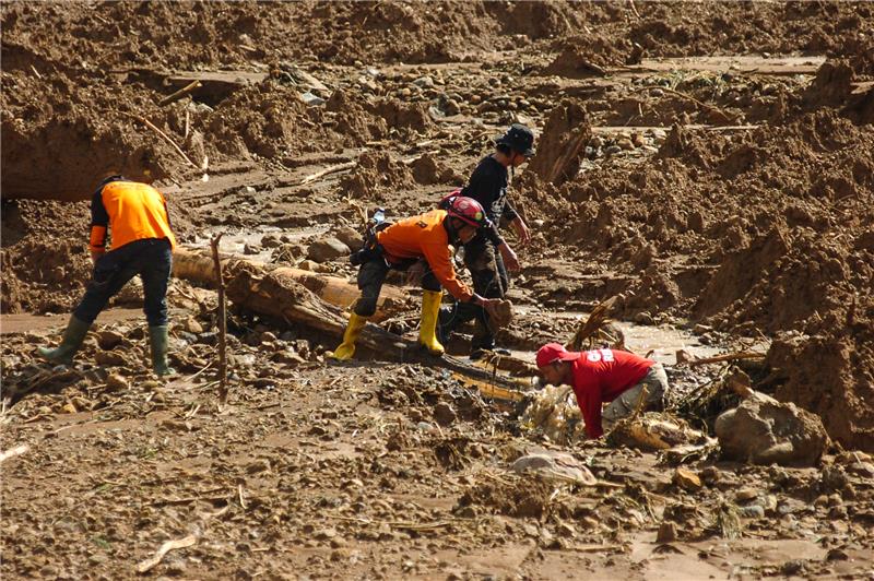 INDONESIA LANDSLIDE AFTERMATH