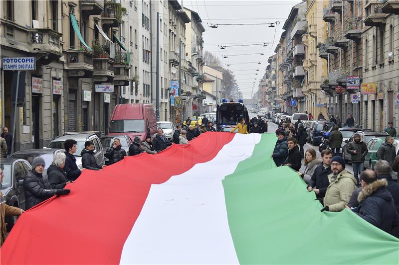 ITALY ELECTION RALLY