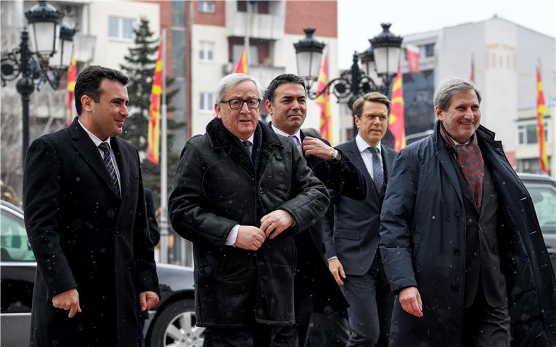 FYROM JEAN-CLAUDE JUNCKER VISIT