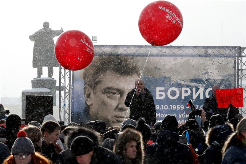 RUSSIA NEMTSOV MURDER ANNIVERSARY