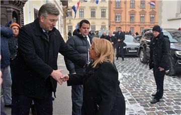 Premijer Plenković primio predsjednicu Republike Malte Marie-Louise Coleiro Prece