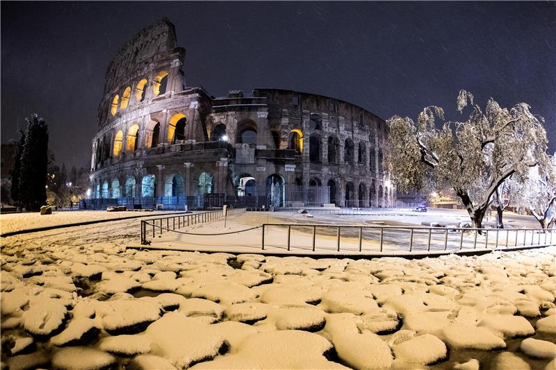 ITALY COLD WEATHER