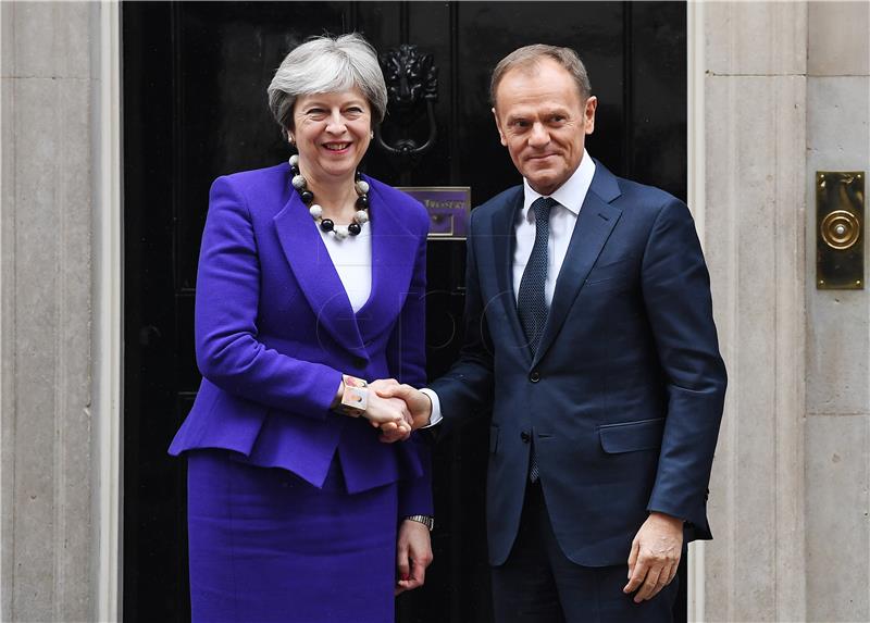 BRITAIN POLITCS BREXIT TUSK