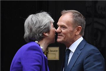 BRITAIN POLITCS BREXIT TUSK