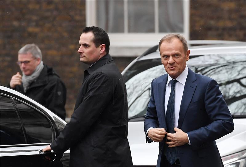 BRITAIN POLITCS BREXIT TUSK