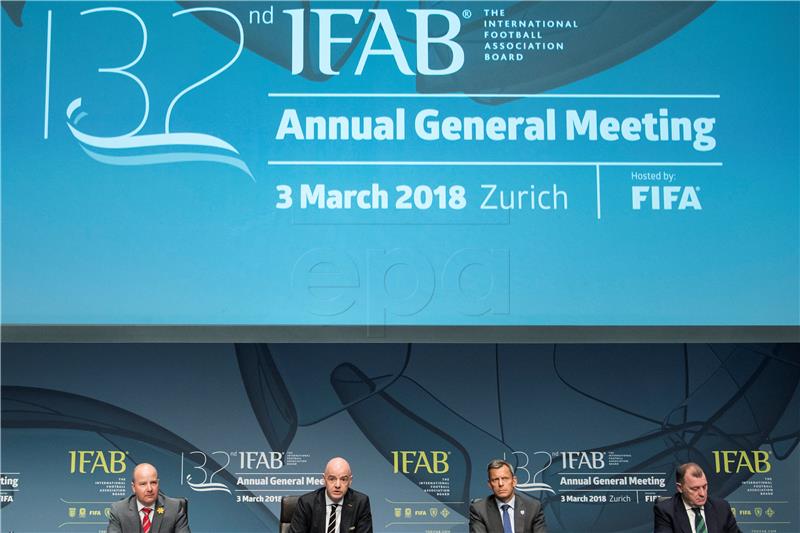 SWITZERLAND SOCCER IFAB ANNUAL MEETING