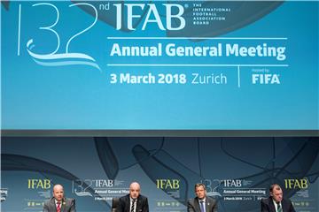 SWITZERLAND SOCCER IFAB ANNUAL MEETING