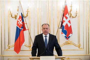 SLOVAKIA PRESIDENT CRIME JOURNALIST