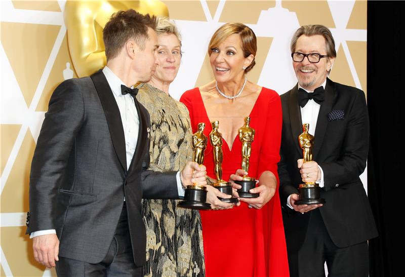 Guillermu del Toru Oscar za režiju, Garyju Oldmanu i Frances McDormand za glavne uloge