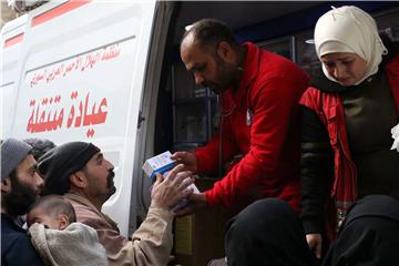 SYRIA CONFLICT HUMANITARIAN CONVOY EASTERN GHOUTA