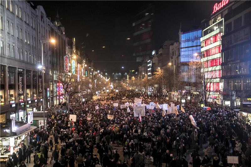 CZECH REPUBLIC PROTEST