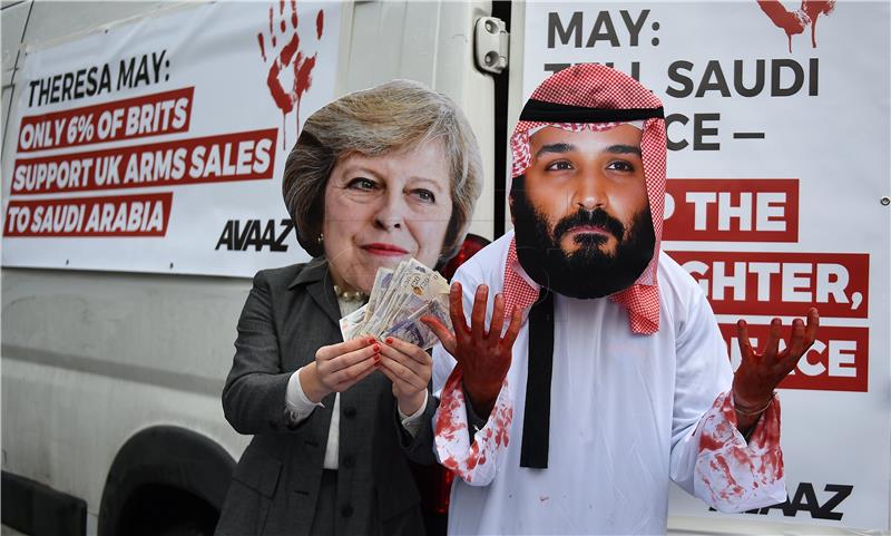 BRITAIN SAUDI ARABIA YEMEN ARMS SALES