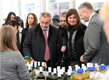 Fair promoting products from Croatian islands taking place in Zagreb