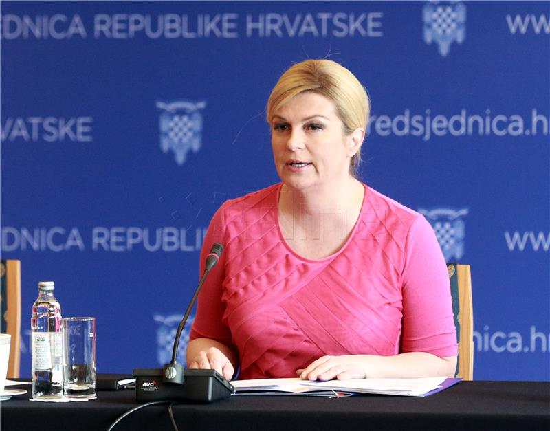 Predsjednica: Izvješće Europske komisije potvrdilo da Hrvatska zaostaje