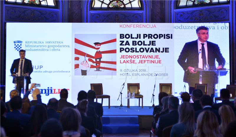 Plenković: Kroz tri područja Vlada nastavlja osnaživati gospodarski rast