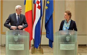 Romania supports Croatia's bid to join Schengen area