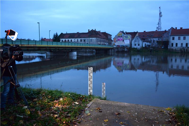 Karlovac: za Kupu se ne očekuju izvanredne mjere obrane od poplava